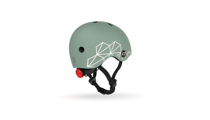 Prilba XXS-S Green lines Prilba XXS-S Green lines