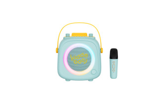 Kiddoboo Bluetooth Karaoke set mikrofón a reproduktor KidsVoice Mint Kiddoboo Bluetooth Karaoke set mikrofón a reproduktor KidsVoice Mint