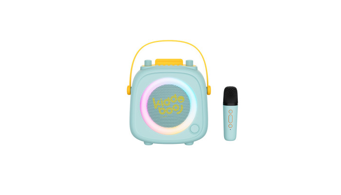 Kiddoboo Bluetooth Karaoke set mikrofón a reproduktor KidsVoice Mint Kiddoboo Bluetooth Karaoke set mikrofón a reproduktor KidsVoice Mint