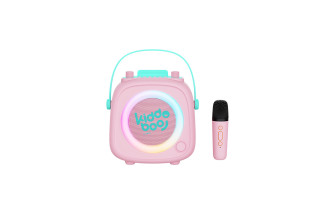 Kiddoboo Bluetooth Karaoke set mikrofón a reproduktor KidsVoice Pink Kiddoboo Bluetooth Karaoke set mikrofón a reproduktor KidsVoice Pink