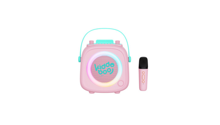 Kiddoboo Bluetooth Karaoke set mikrofón a reproduktor KidsVoice Pink Kiddoboo Bluetooth Karaoke set mikrofón a reproduktor KidsVoice Pink