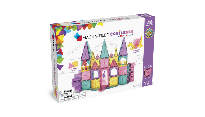 Magnetická stavebnica Castle DLX 48 dielov