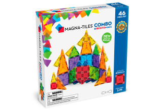 Magnetická stavebnica Combo 46 dielov