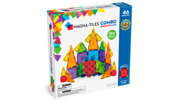 Magnetická stavebnica Combo 46 dielov Magnetická stavebnica Combo 46 dielov