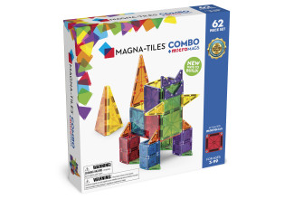 Magnetická stavebnica Combo 62 dielov