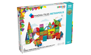 Magnetická stavebnica Metropolis 110 dielov