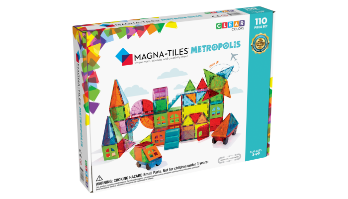 Magnetická stavebnica Metropolis 110 dielov