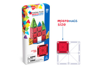 Magnetická stavebnica microMAGS Travel Set 26 dielov Magnetická stavebnica microMAGS Travel Set 26 dielov