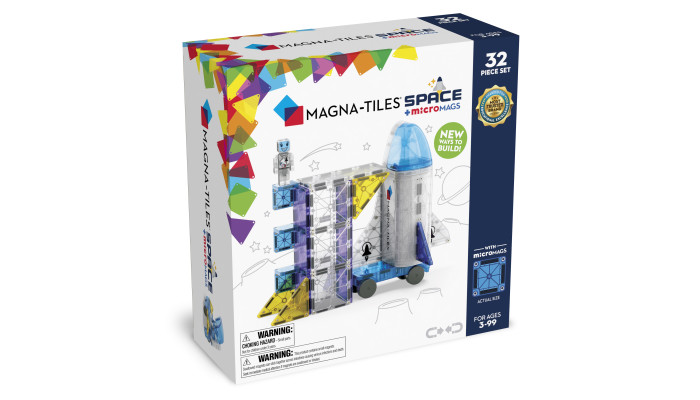 Magnetická stavebnica Space 32 dielov Magnetická stavebnica Space 32 dielov