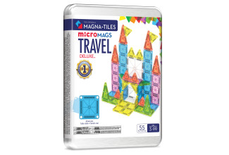Magna-Tiles Magnetická stavebnica Travel Set Deluxe 55 dielov