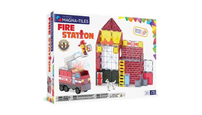Magnetická stavebnica Fire Station 50 dielov