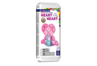 MAGNA-TILES Magnetická stavebnica microMAGS Heart to Heart Travel Set 26 dielov