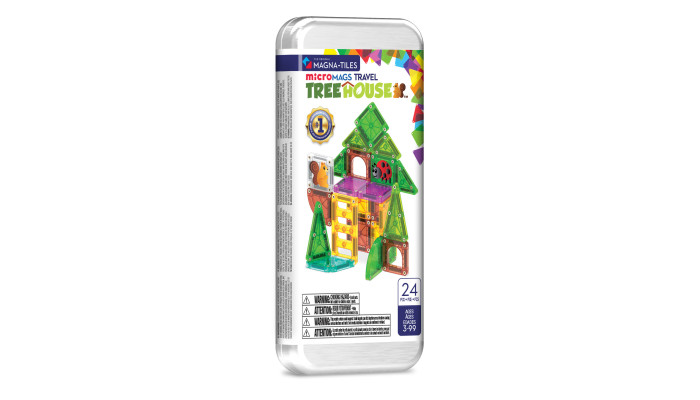 MAGNA-TILES Magnetická stavebnica microMAGS Treehouse Travel Set 24 dielov MAGNA-TILES Magnetická stavebnica microMAGS Treehouse Travel Set 24 dielov