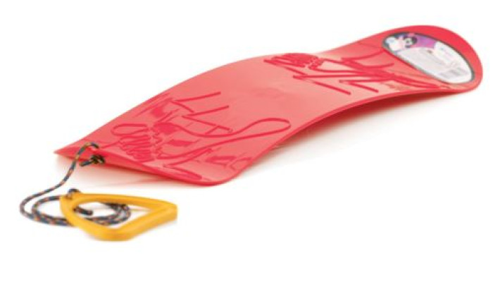 Snowboard červený Snowboard červený