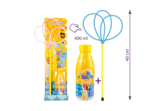 Tuban Sada obruč na bubliny Pro Multi butterfly + tekutina 400 ml Tuban Sada obruč na bubliny Pro Multi butterfly + tekutina 400 ml