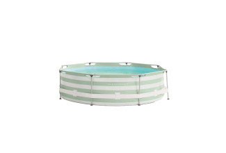 Swim Essentials Okrúhly bazén s konštrukciou Essence Luxe Old Green Stripe 305x76 Swim Essentials Okrúhly bazén s konštrukciou Essence Luxe Old Green Stripe 305x76
