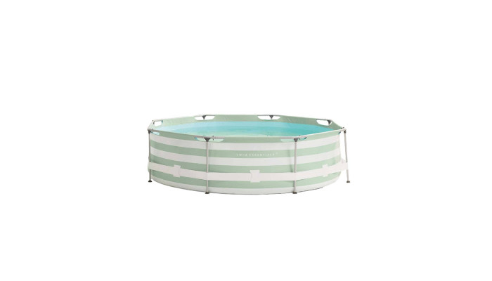 Swim Essentials Okrúhly bazén s konštrukciou Essence Luxe Old Green Stripe 305x76 Swim Essentials Okrúhly bazén s konštrukciou Essence Luxe Old Green Stripe 305x76