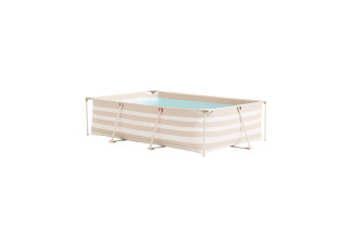 Swim Essentials Bazén s konštrukciou Essence Luxe Sand White Stripe 260x160x65 cm Swim Essentials Bazén s konštrukciou Essence Luxe Sand White Stripe 260x160x65 cm