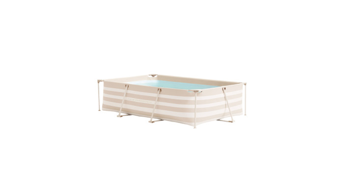 Swim Essentials Bazén s konštrukciou Essence Luxe Sand White Stripe 300x200x75 Swim Essentials Bazén s konštrukciou Essence Luxe Sand White Stripe 300x200x75